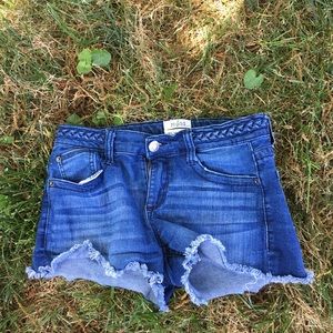 Blue Jean Shorts
